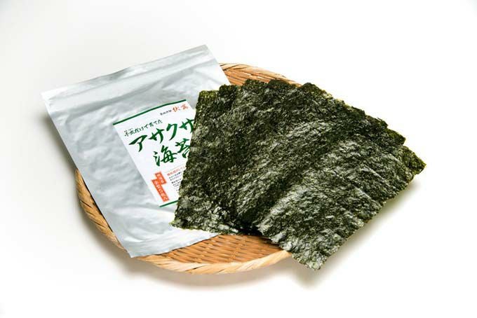 干出だけで育てたアサクサ海苔（焼海苔 全型5枚） | 鰹節 伏高