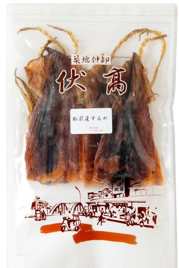 松前産するめ 3枚入（210g） | 鰹節 伏高
